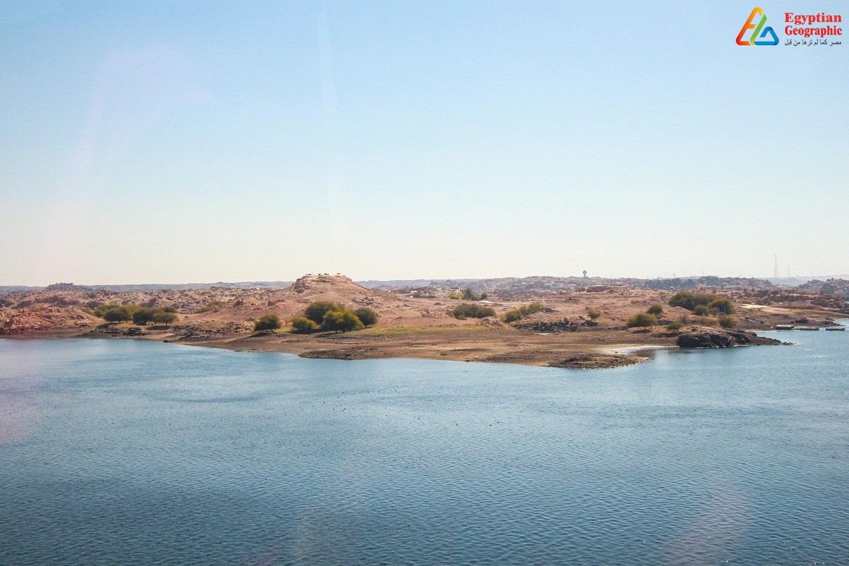 صورة بانورامية لنهر النيل في أسوان