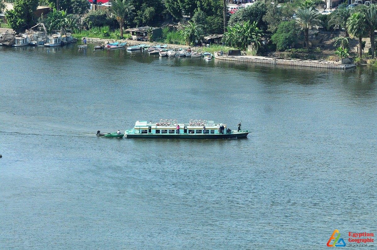 صورة بانورامية لنهر النيل في أسوان