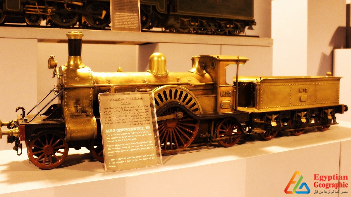 Egyptian Railways Museum... Showing the history of transports