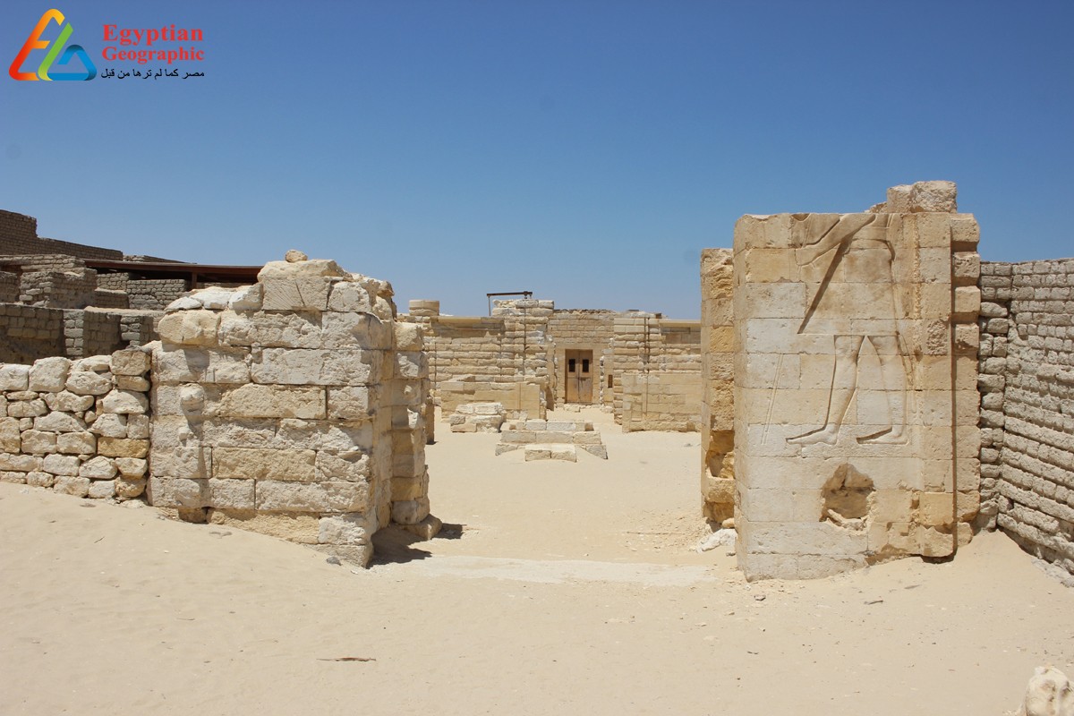منظر بانورامي لطريق الكباش بمدينة ماضي الأثرية