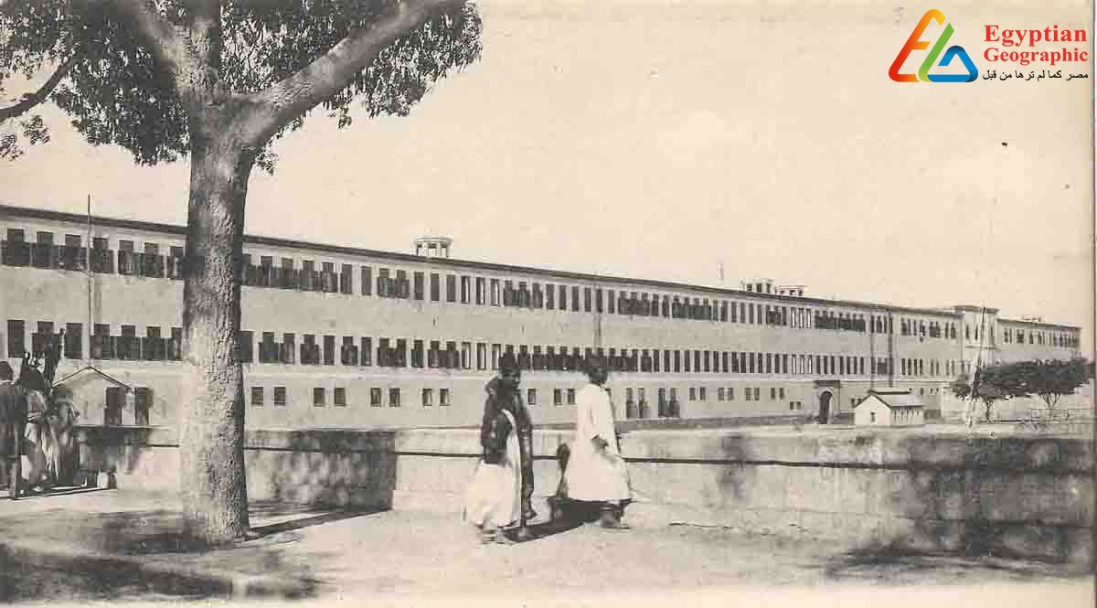 صورة جوية لثكنات قصر النيل العسكرية